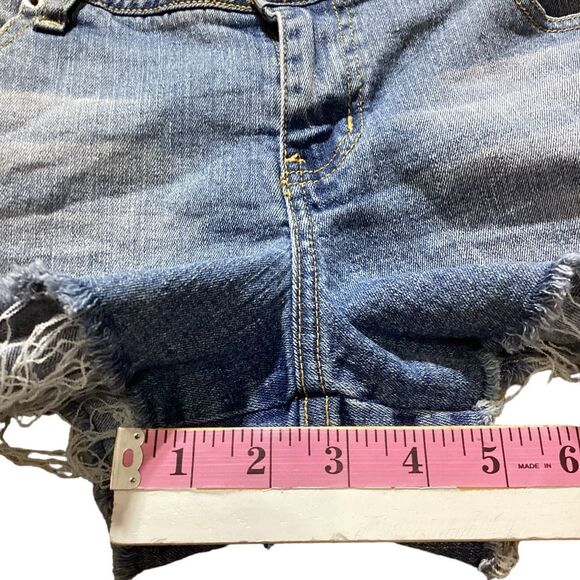 Zanadi Blue Jean Shorts for Women - Picture 5 of 8